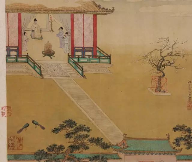 仇英书画作品欣赏,仇英书法欣赏真迹