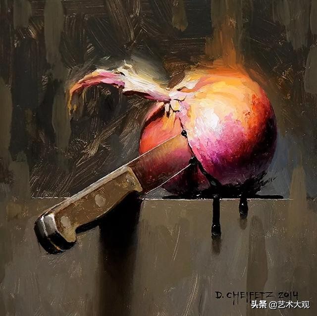 色彩世界油画作品,画家davidsmith油画作品