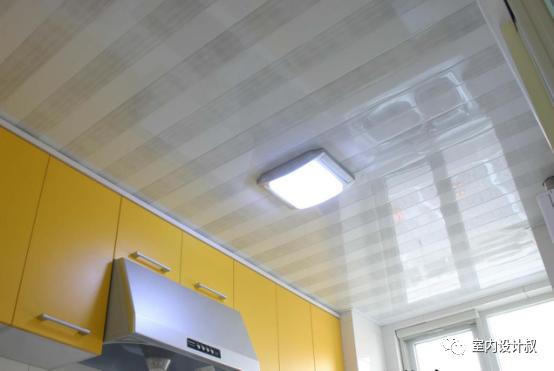 厨房吊顶2021年流行铝扣板效果图,厨房铝扣板吊顶300还是600好