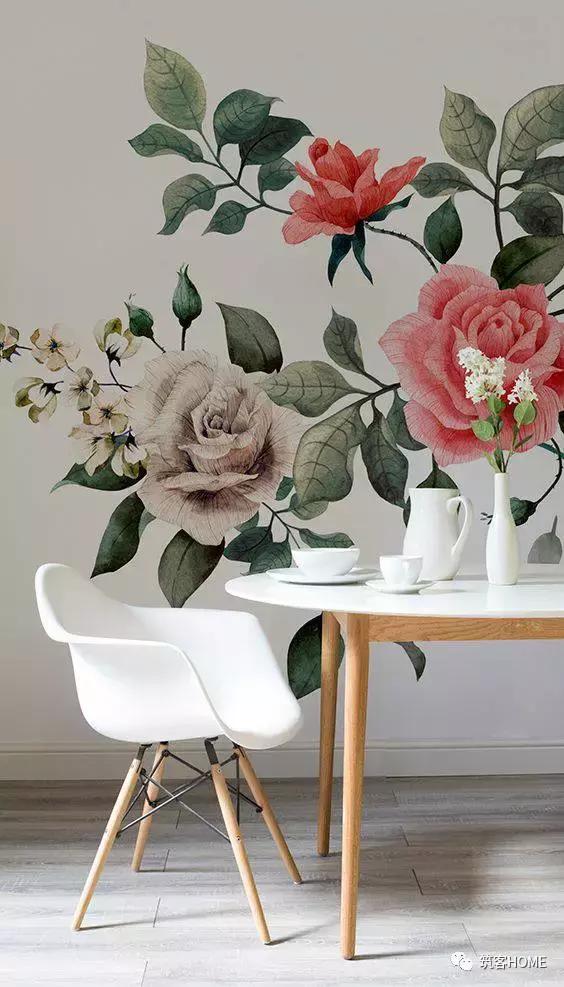 好看的精美水彩壁纸,贴壁纸前的注意事项