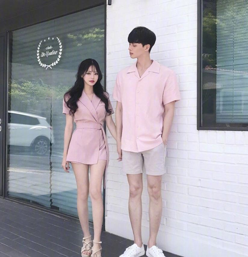 七夕情侣装怎么穿?分享10组韩风穿搭,跟男票出去虐爆单身汪