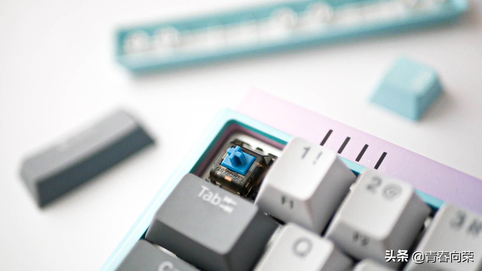 杜伽k310机械键盘简单上手,杜伽k330w无线键盘