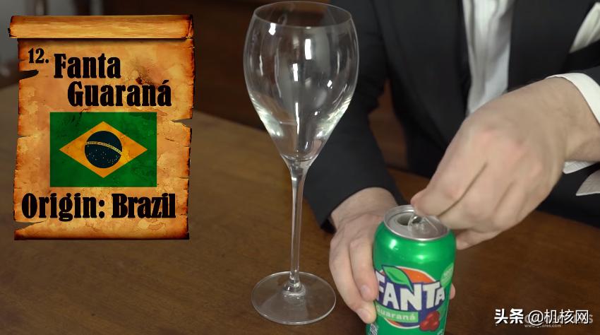 不同口味的芬达,四种口味的芬达