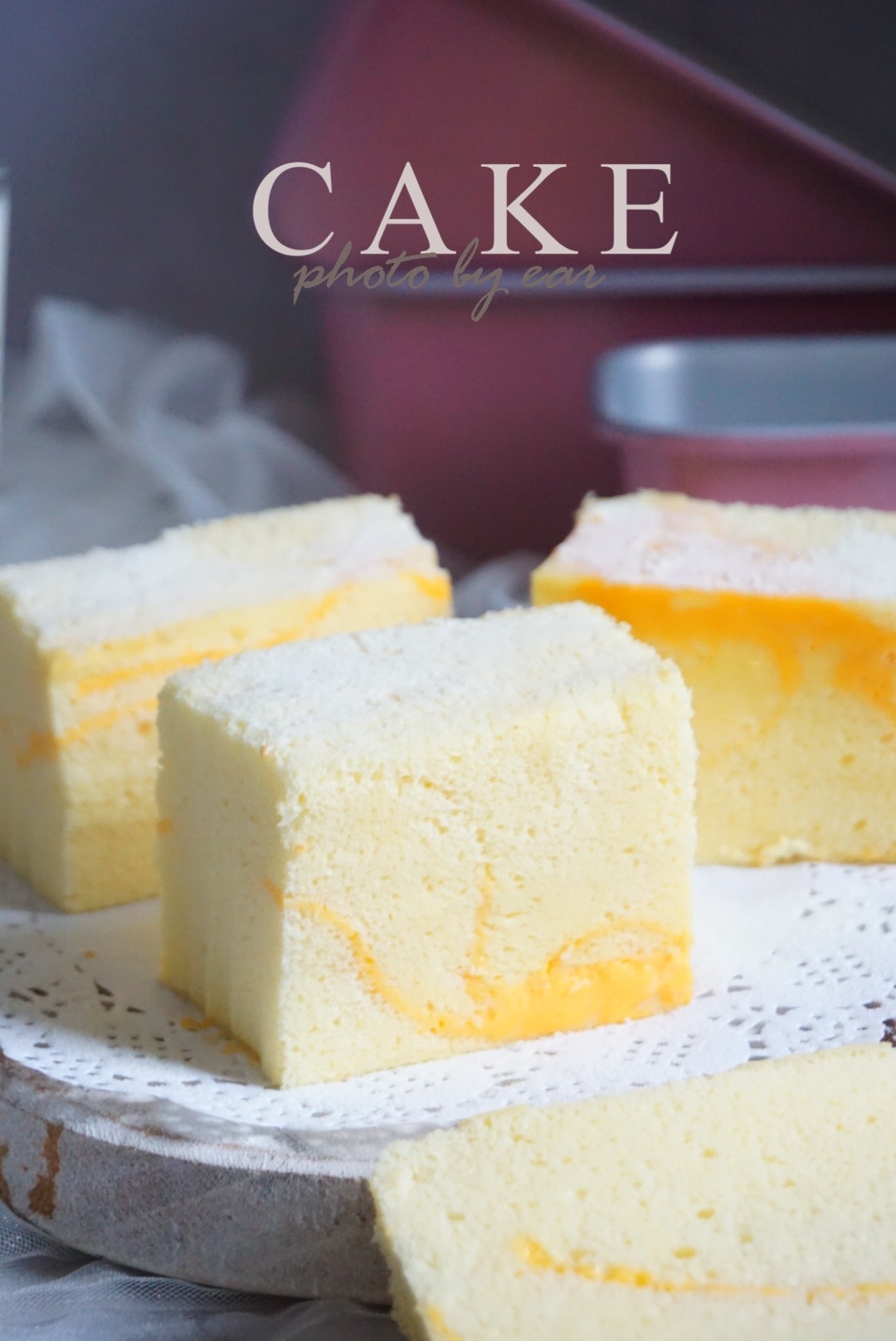 夏妈芝士古早味蛋糕做法,最简单的网红古早蛋糕不用烤箱