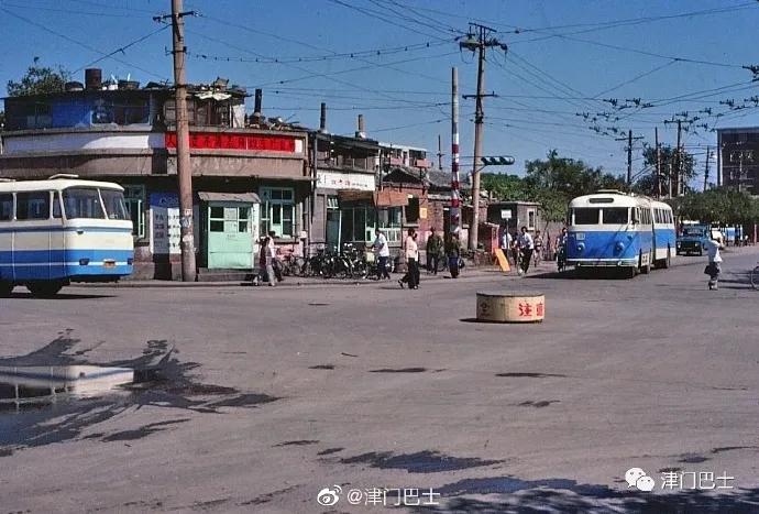 天津百年老街图,百年天津老照片