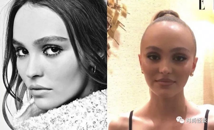 爆款明星发型,明星奇怪发型