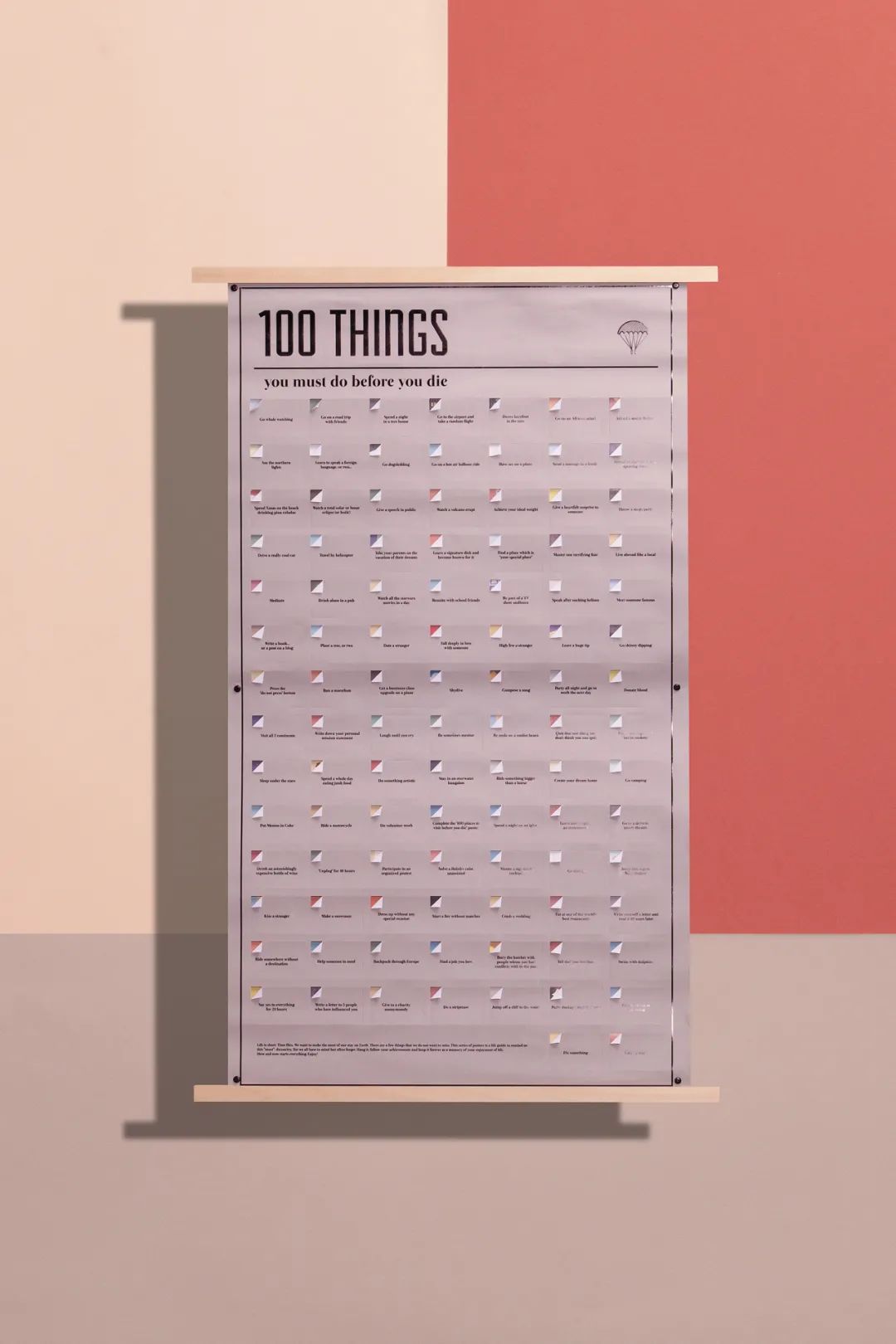 我们一起完成的100件事,五年内想完成的100件事情