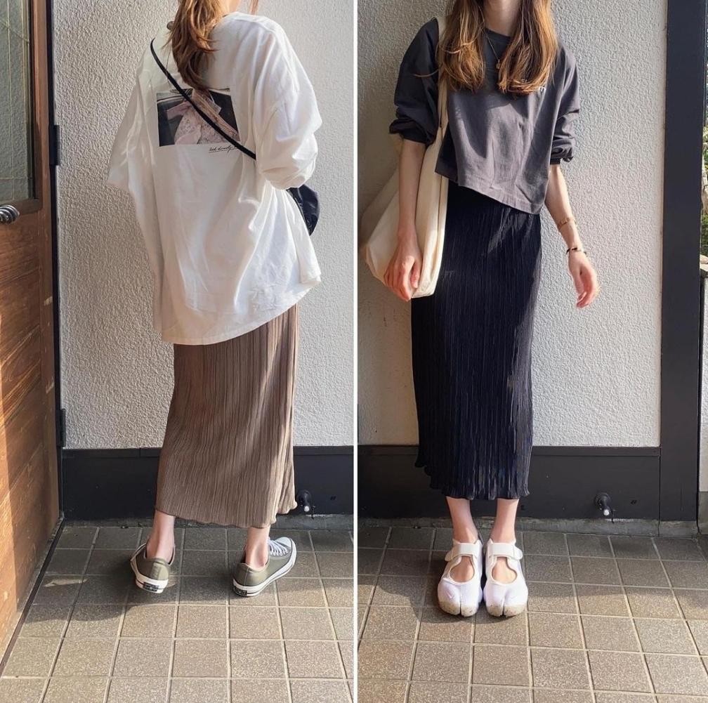 穿裙子如何搭配鞋袜,春天穿裙子配鞋子的思路技巧