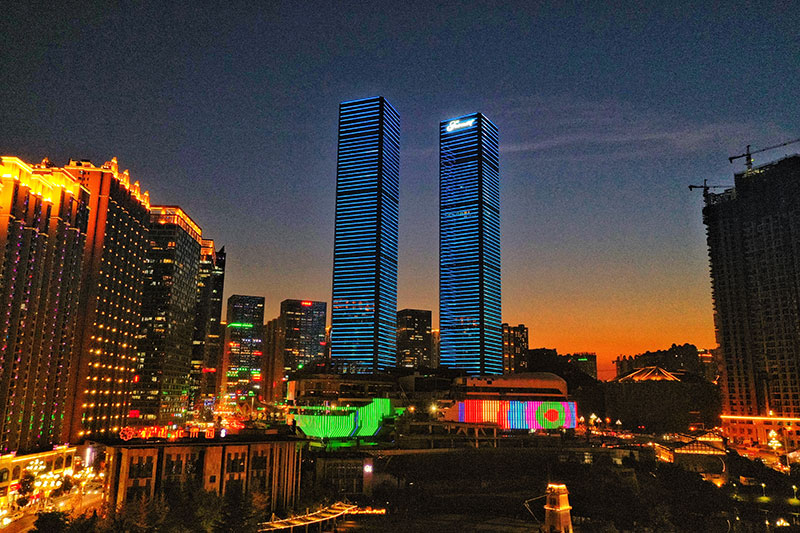 贵阳超级大盘花果园,超级大楼盘