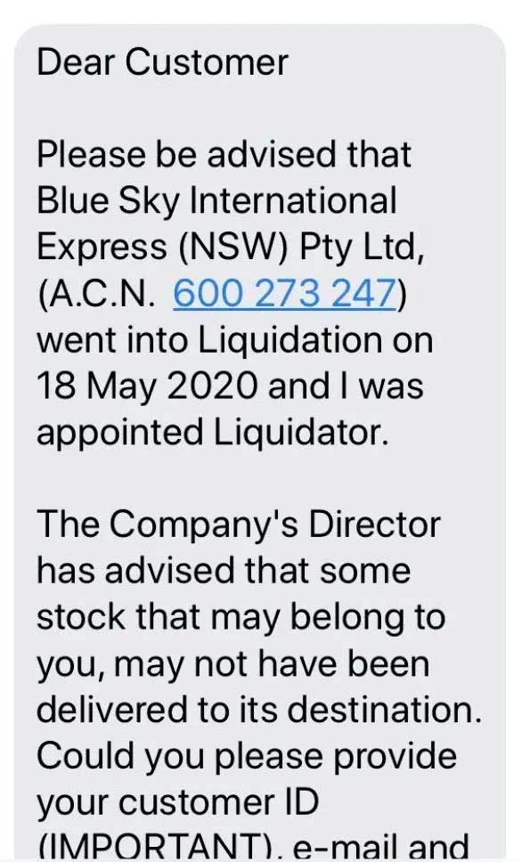 澳洲华人快递事件,澳洲最大华人快递事件