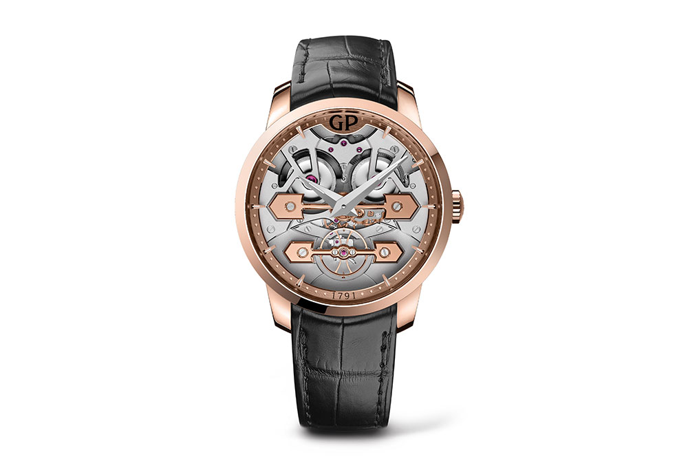 芝柏手表三金桥陀飞轮原钻,芝柏三金桥