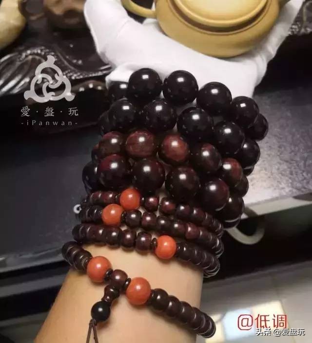 盘玩包浆后变黑的文玩,包浆手串盘玩11毫米