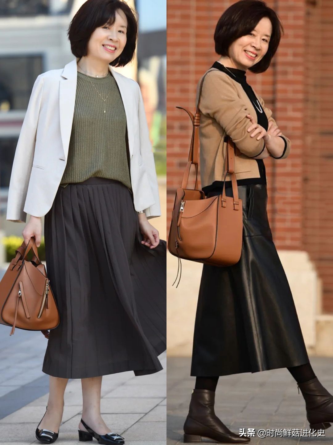 中年女人穿西装搭什么裤子,中年妇女穿西装配什么裤子