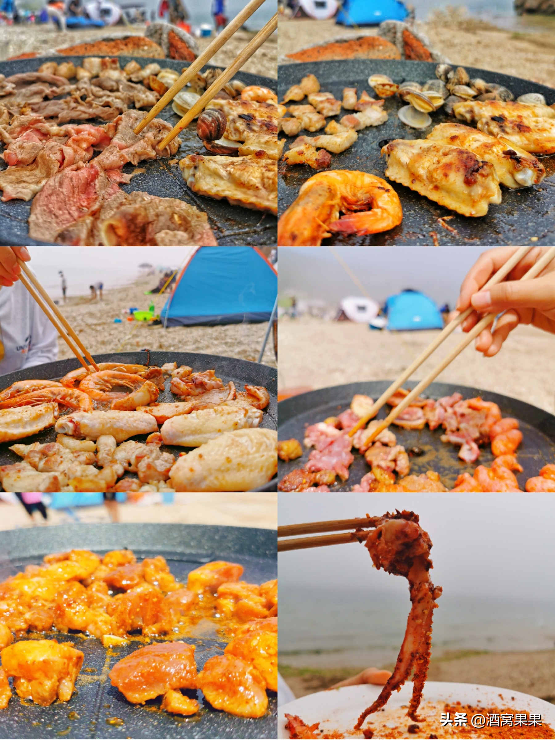 大连哪个海边可以免费搭帐篷烧烤,大连免费露营烧烤海滩