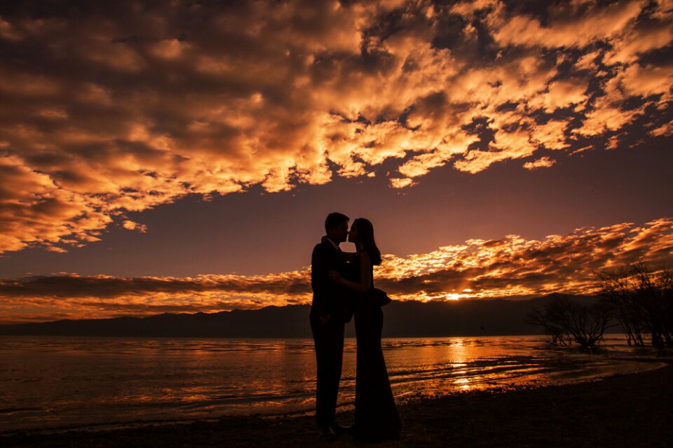 铂爵婚纱照大理,去铂爵旅拍