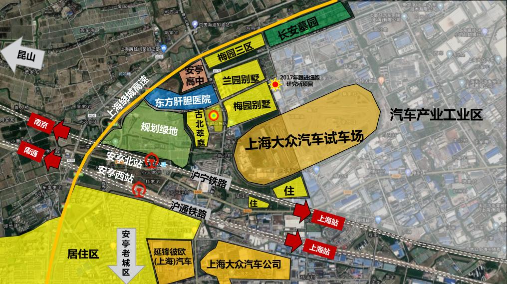 “飞地”成枢纽安亭成了刚需客重点关注的区域