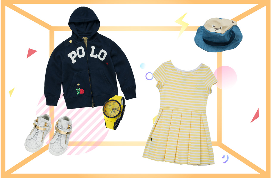 儿童节小孩变装,潮流小孩变身