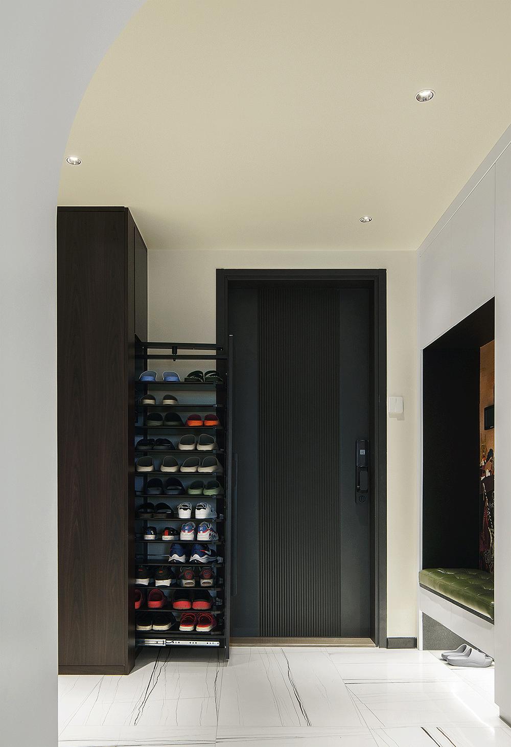 155㎡圆弧空间，三代同堂的无代沟共处