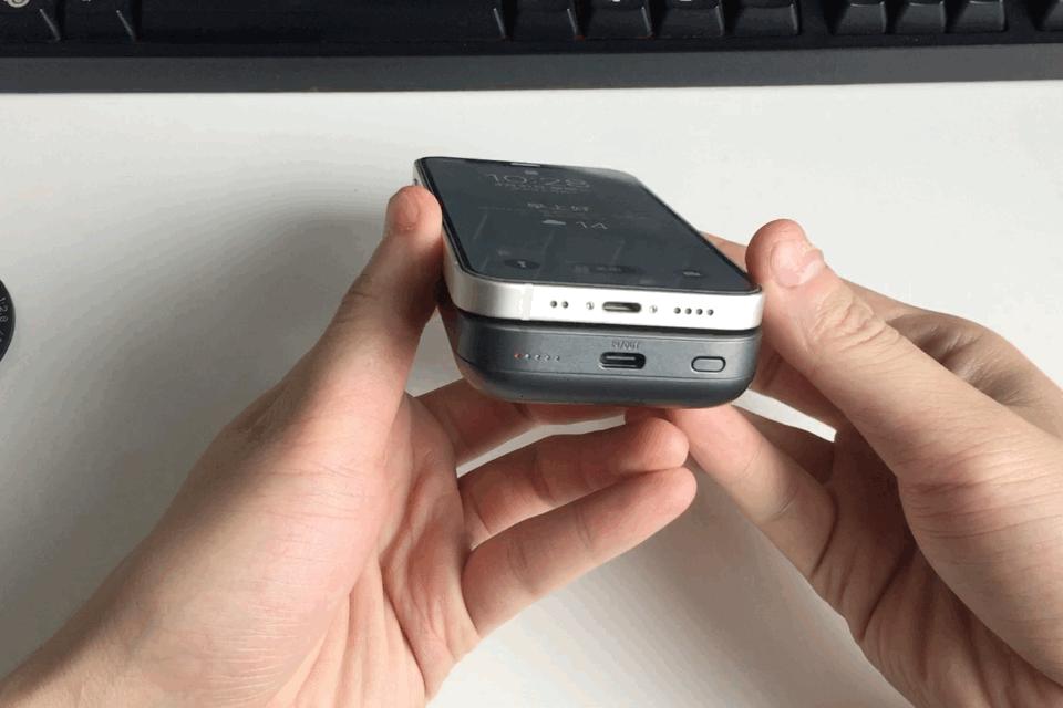 摩米士透明magsafe磁吸充电宝,摩米士推出magsafe充电宝1-power