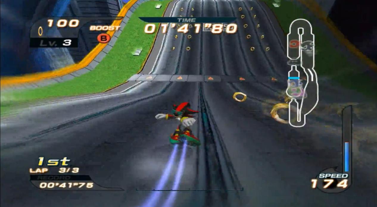 世嘉刺猬索尼克速通,索尼克滑板竞速