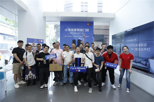 米家智能锁开门,米家智能门锁开锁