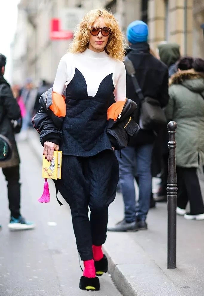 杨幂同款黑色过膝皮袜,杨幂过膝袜长筒袜秋冬款