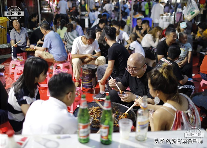 兰州市中国夜经济,兰州夜经济点亮