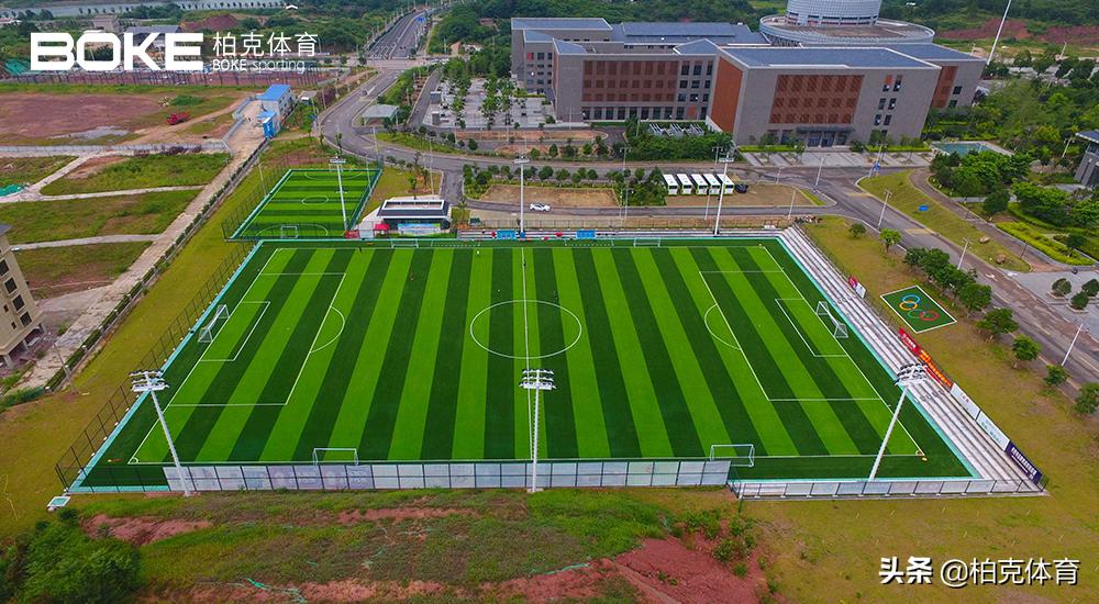 专业足球场的灯光,柏克体育照明