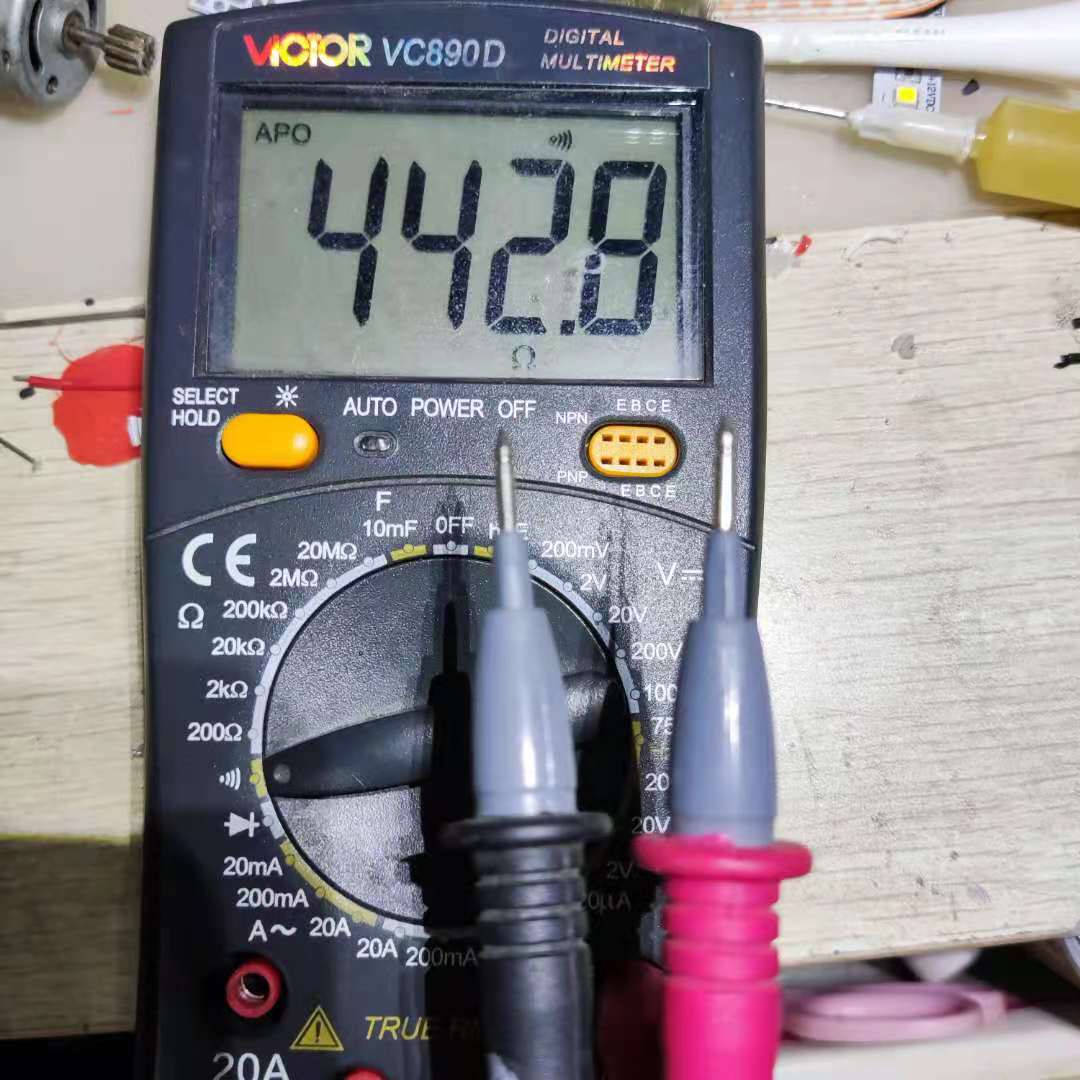 胜利vc980万用表档位图解,胜利vc9801a万用表报警