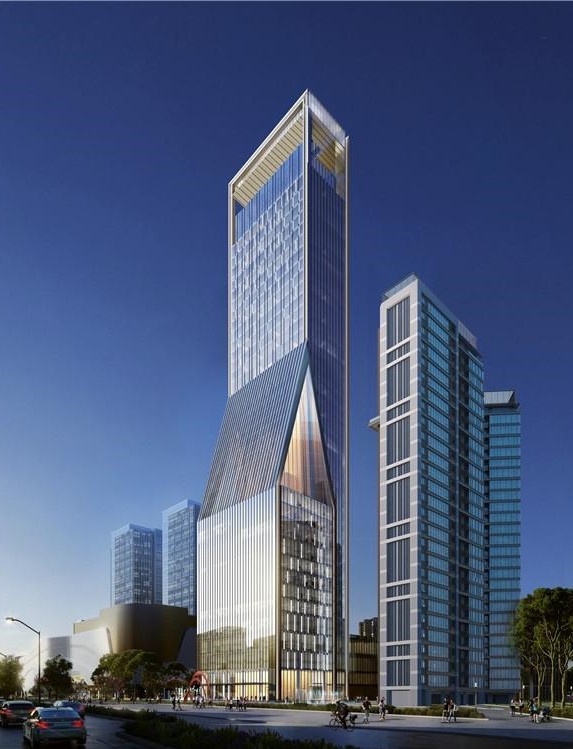 厦门第一高楼建造的过程,厦门最高层建筑