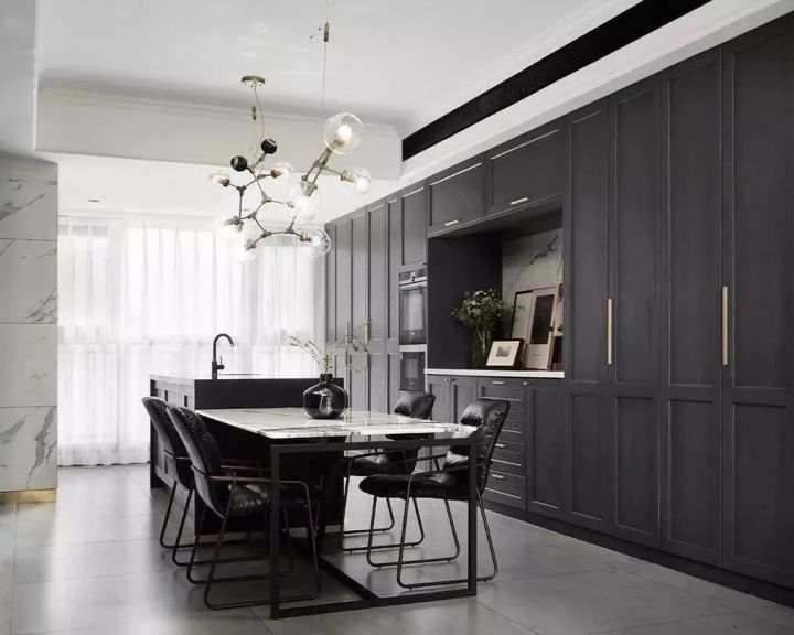 方桌可变圆桌的大理石餐桌,大理石圆桌和方桌哪个好