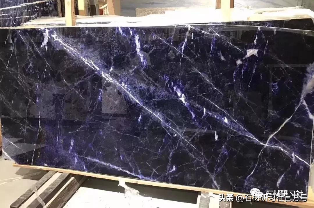 石材蓝色经典,经典蓝石材