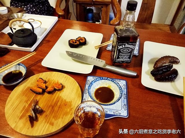 挑战吃每种海参的刺身,海参刺身吃法大全