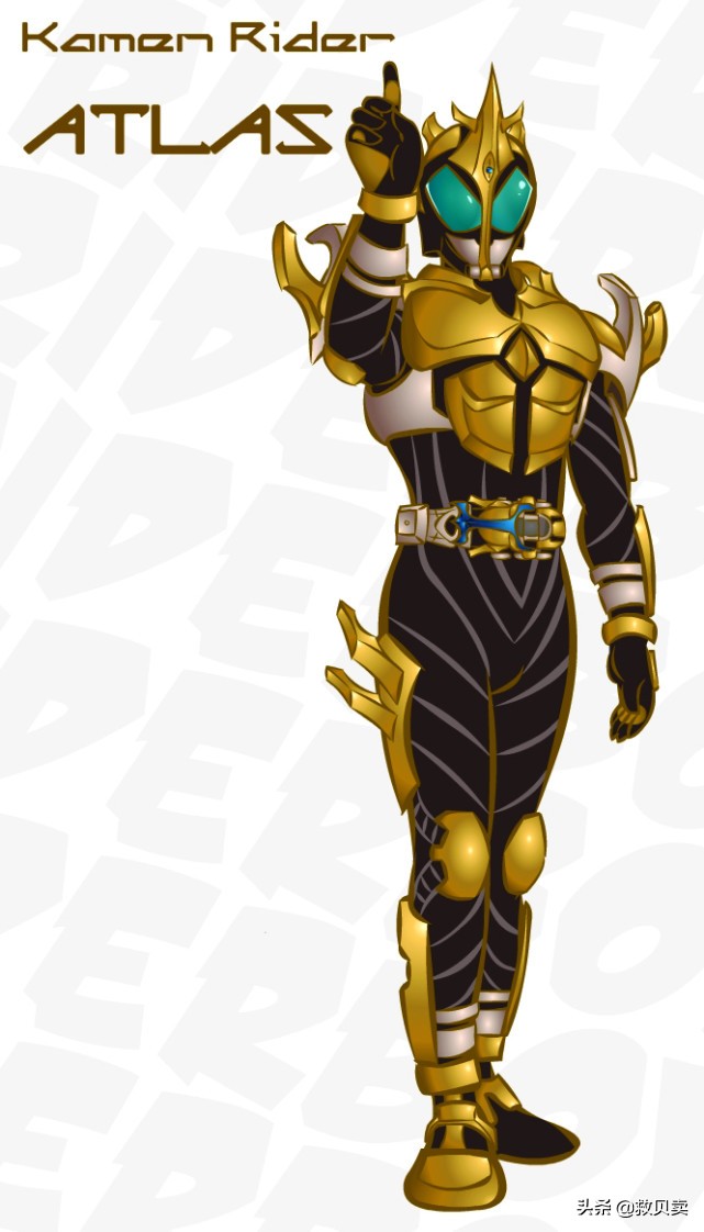 动漫中假面骑士还有哪些战士,假面骑士由漫迷创作的5位骑士
