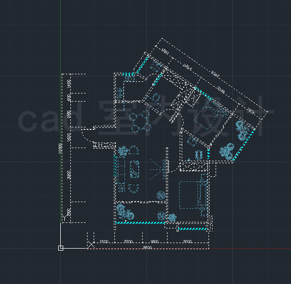 cad同一图层的图形怎么批量选定,cad图形中怎么删除里面多余的线