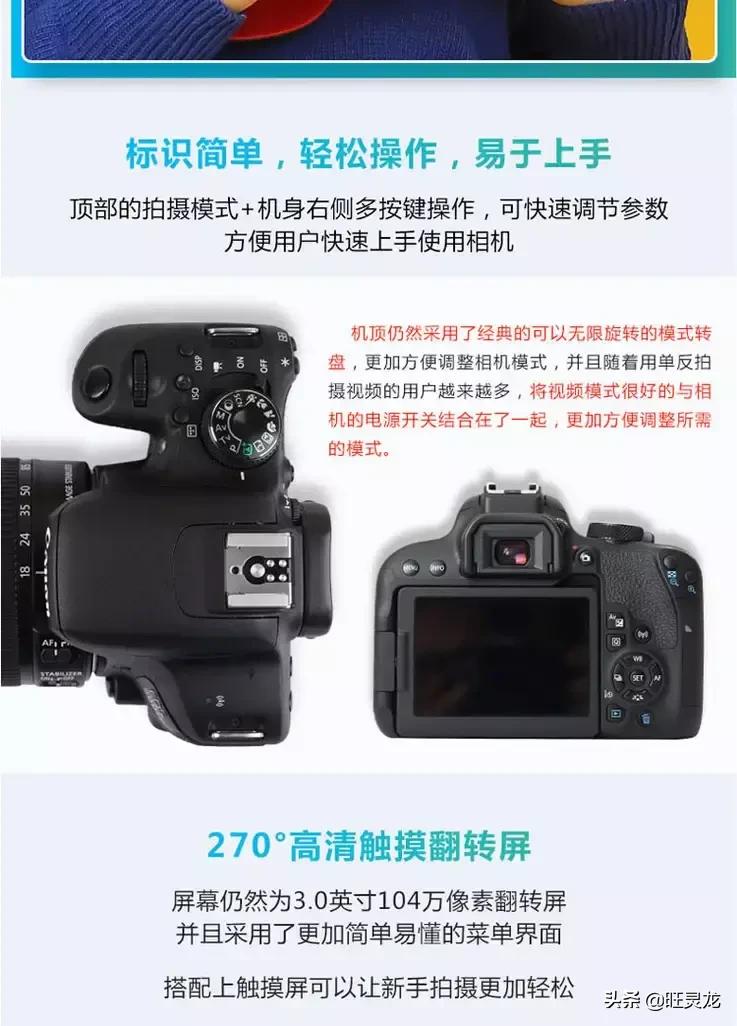 入门级单反佳能800d,摄影入门佳能800d怎么样
