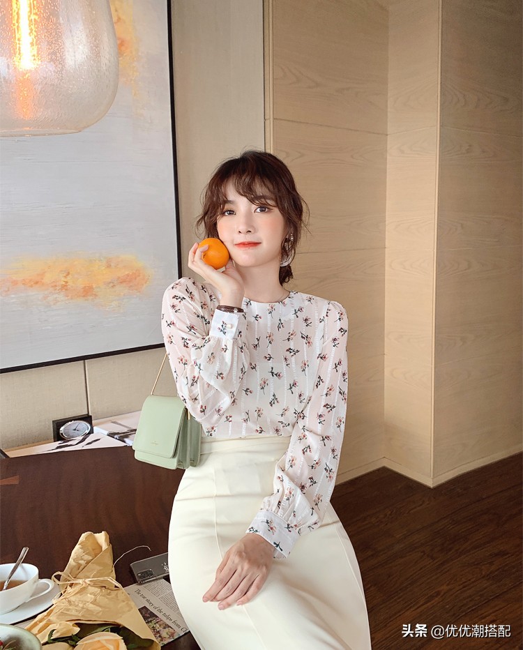 半身雪纺裙穿搭夏季小个子,夏季半身裙气质高级感40岁穿