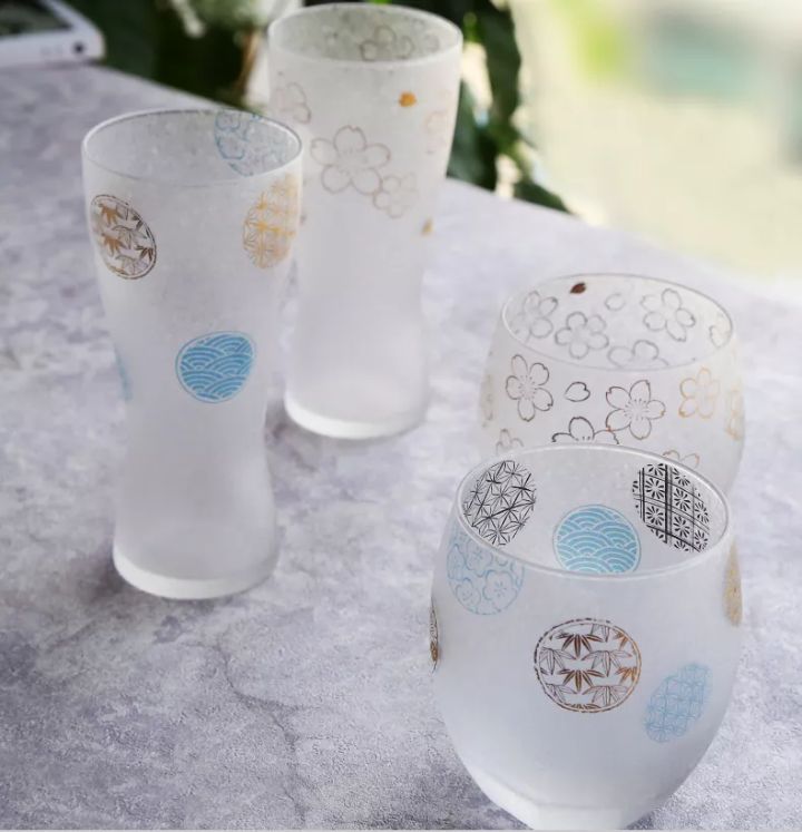 那些颜值逆天的杯子,颜值超赞的冰川纹杯子