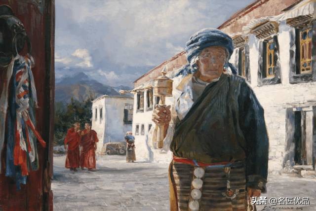 谁来超越他的油画？这浓郁的中国气息，居然是老外画的