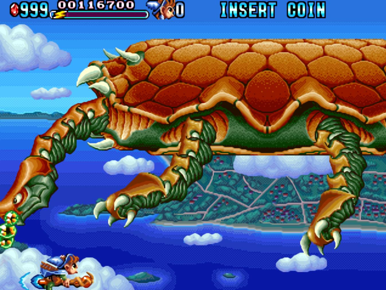 街机游戏在对手身上旋转大招,街机游戏有一个角色是食人花