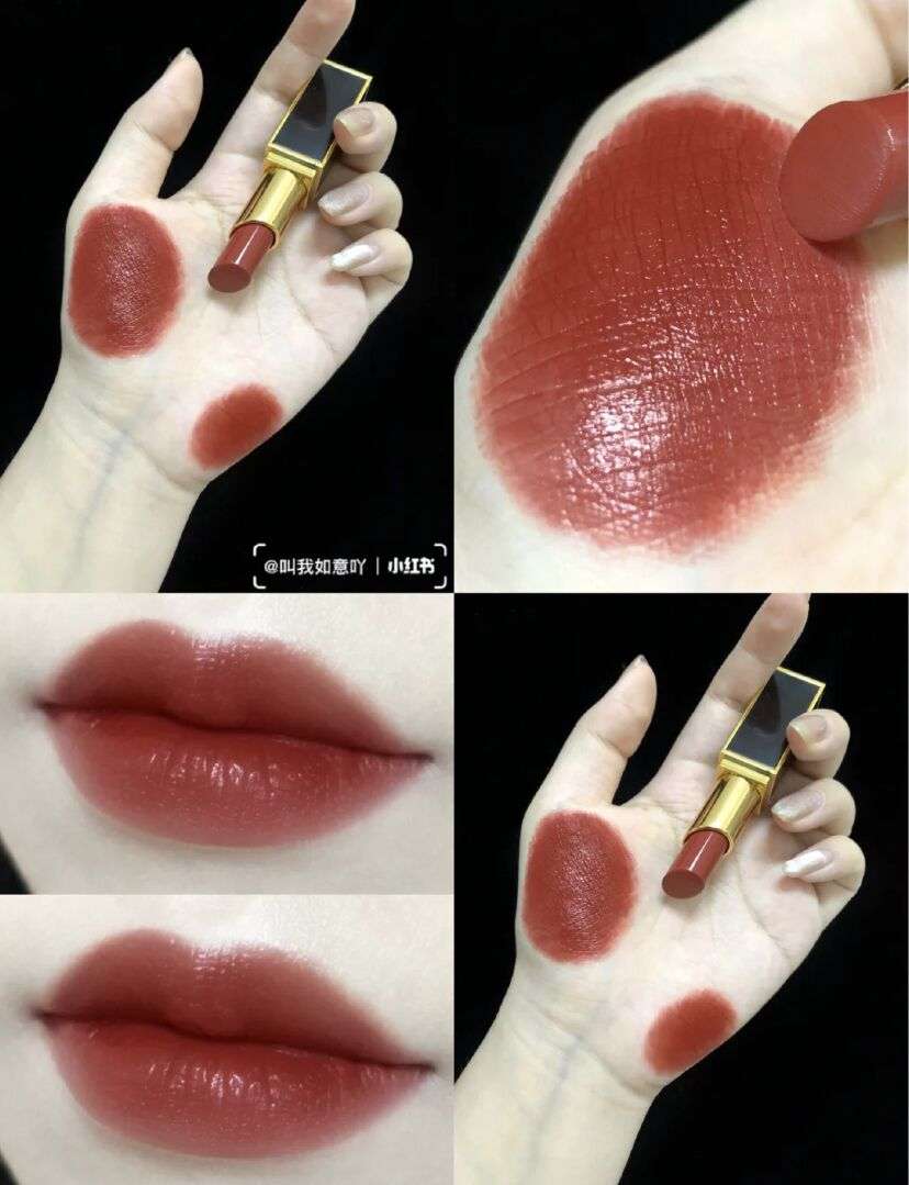 tomford口红黑管49试色,tomford最值得买的颜色