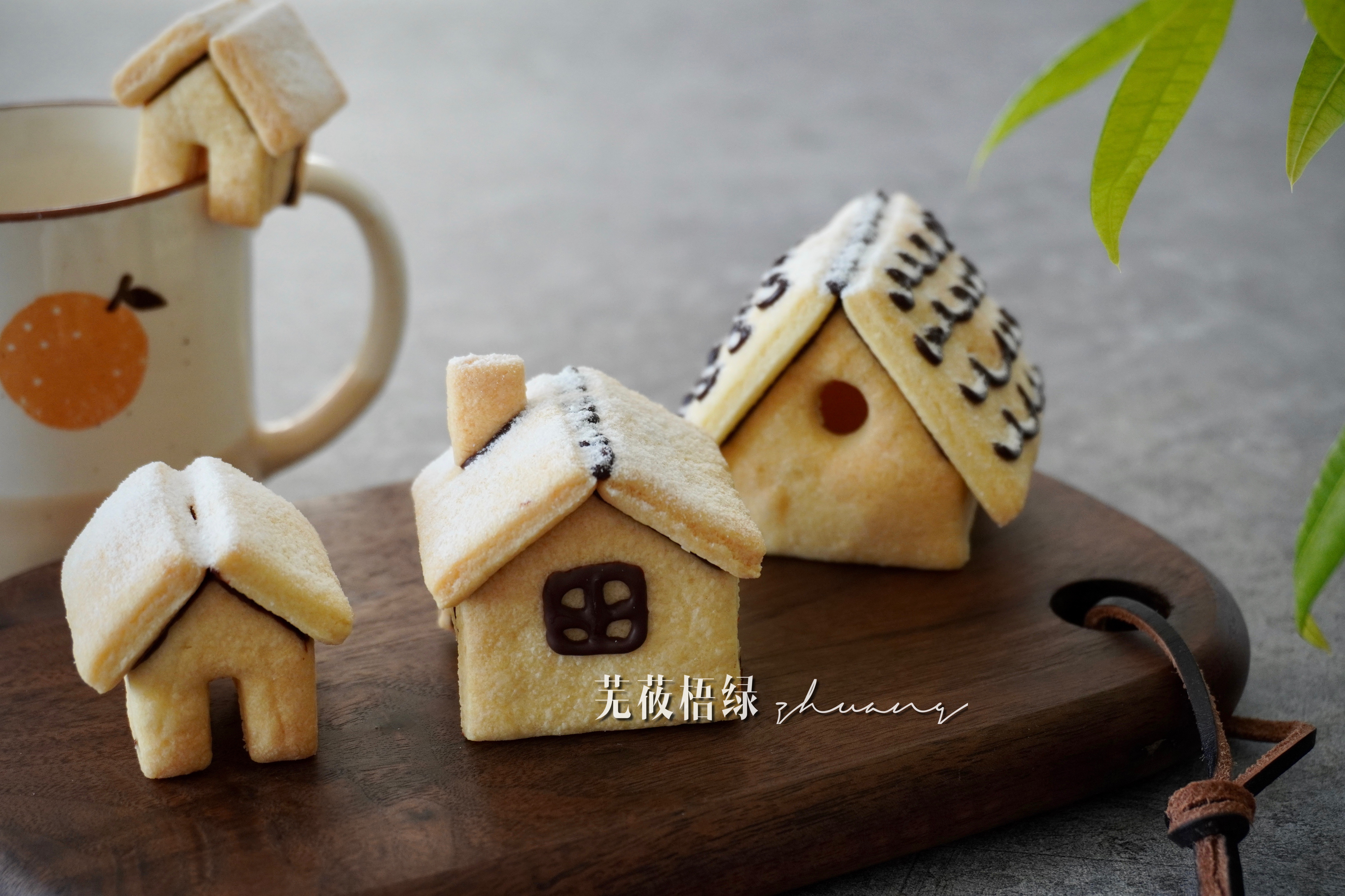 怎么做可以吃的姜饼屋,焦糖饼干姜饼屋