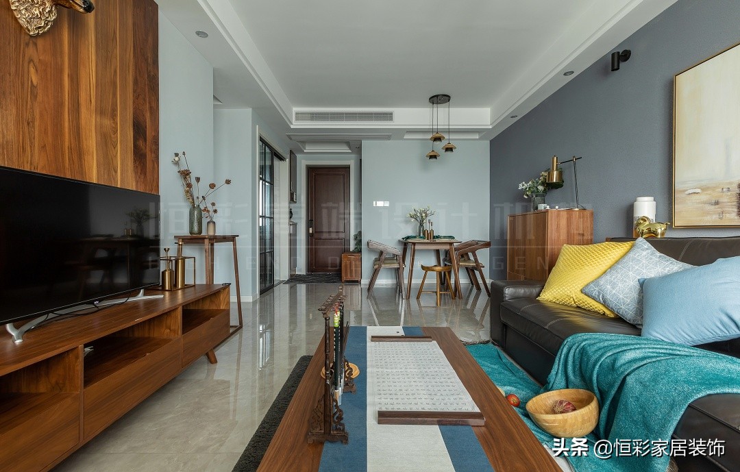 【国风美域】89㎡北欧混搭|往北以南