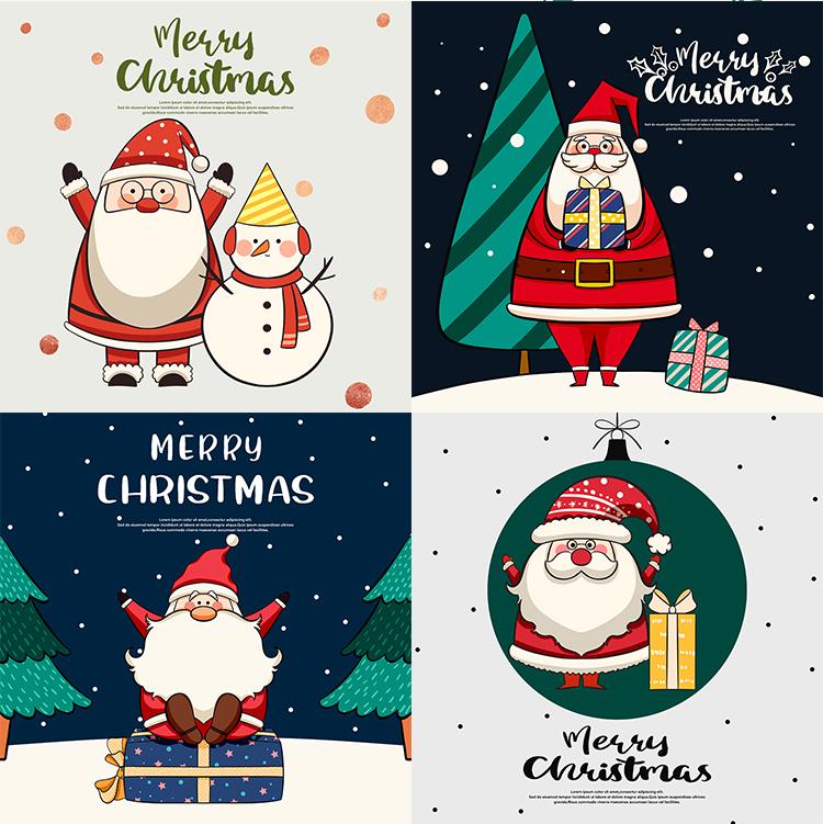 圣诞节主题海报制作图片,圣诞节海报素材和教程视频