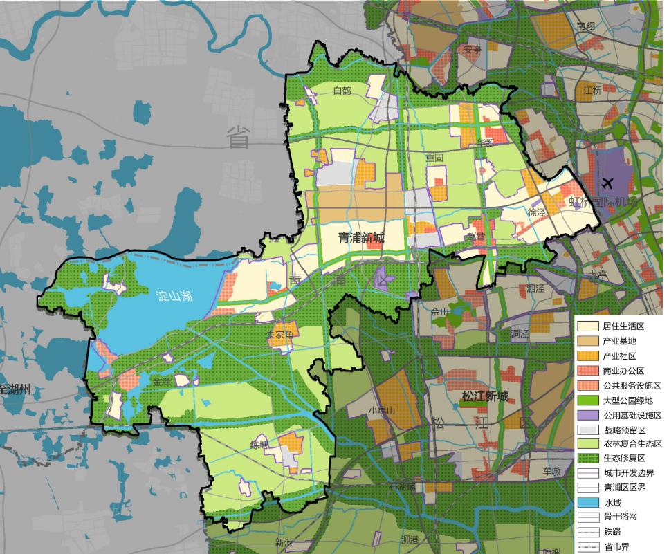 上海青浦长三角一体化示范区,上海市青浦区未来的规划
