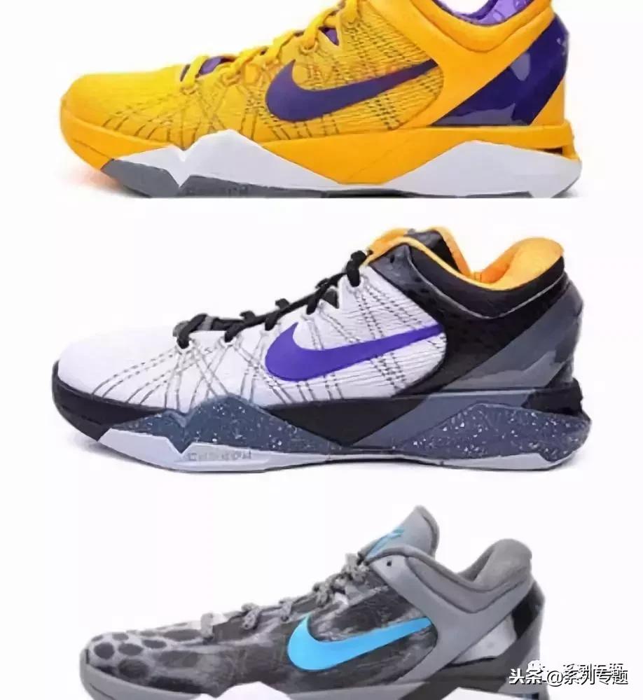科比历代最好的鞋子,科比历代战靴排名