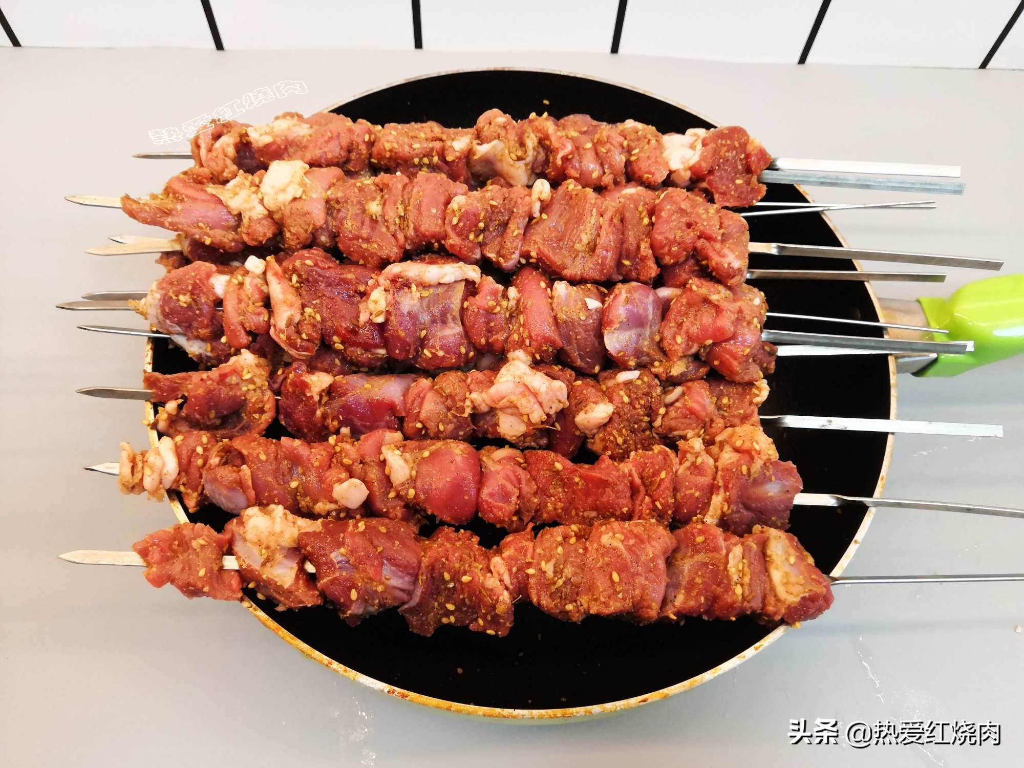 烧烤羊肉最好吃的方法,烤串最好的羊肉