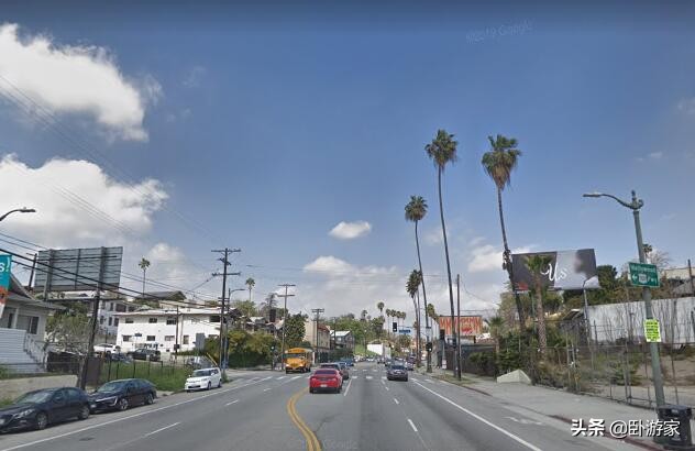 好莱坞星光大道是怎么回事,好莱坞星光大道鸟瞰