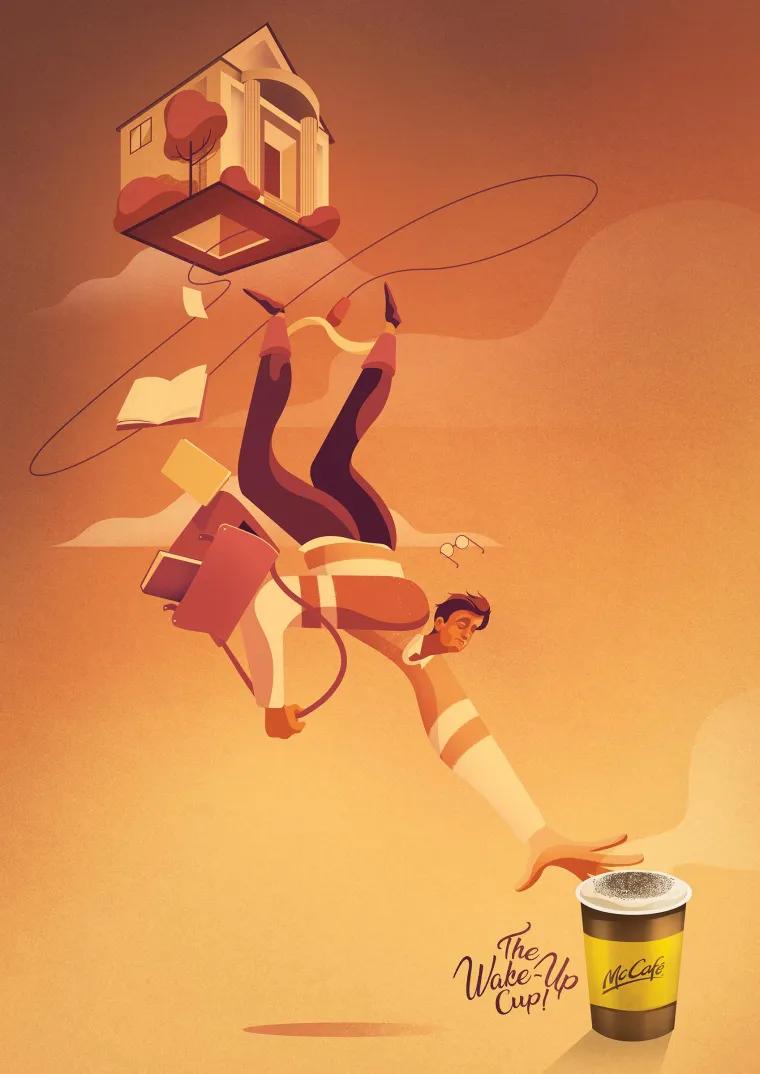 麦当劳创意海报儿童,麦当劳最新海报设计