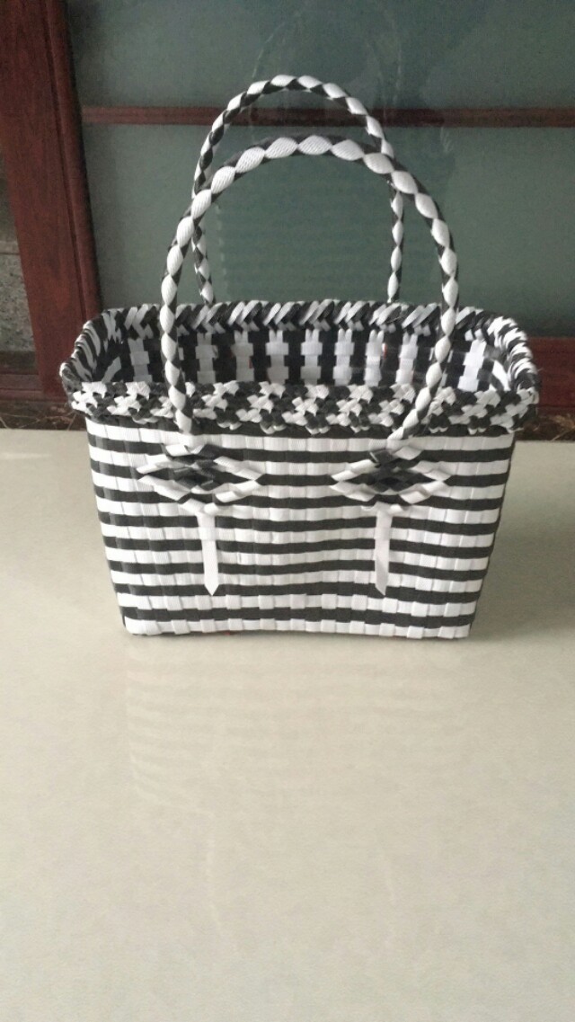 编筐图文,编筐立体花形教程